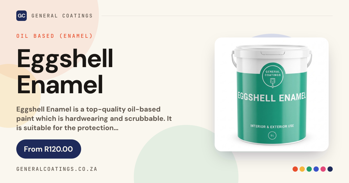 Eggshell Enamel | General Coatings